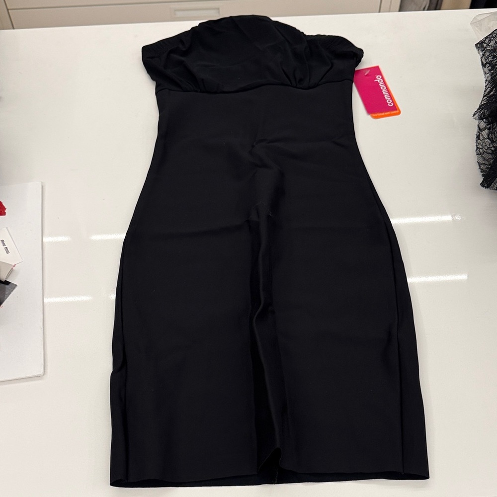 Commando Black Strapless Shaping Dress